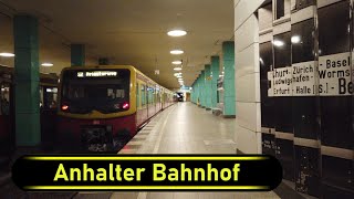 SBahn Station Anhalter Bahnhof  Berlin 🇩🇪  Walkthrough 🚶 [upl. by Ameer]