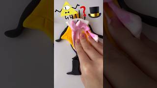 Bill Cipher🎩🧥shots gravityfalls billcipher airdryclay satisfying ytshorts art [upl. by Sikata]