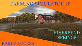 Farm Sim 25 Early Access Ep 4 Wrapping up fall harvest before heading into our first winter SGA [upl. by Mich846]