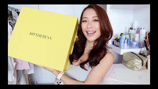 MYTHERESA Unboxing  Try On Haul [upl. by Ennayrb]