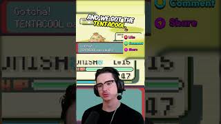 Catching a Tentacool 🐙 PokemonEmerald gaming [upl. by Barney]