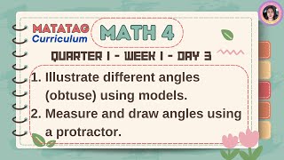 Matatag MATH 4 Quarter 1 Week 1 Day 3 [upl. by Christian]