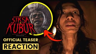 HOROR VERSI JOKO ANWAR KEMBALI   SIKSA KUBUR OFFICIAL TEASER REACTION [upl. by Nirb965]