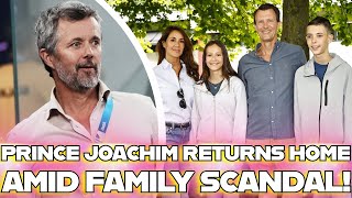 Prince Joachim of Denmark returns home to Denmark amid a family scandal with his family [upl. by Flinn979]