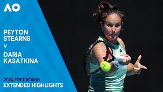 4K Peyton Stearns vs Mirra Andreeva ATP Tour Dubai Duty Free Tennis Highlights 2024 🎾 [upl. by Atilegna]