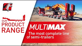 Faymonville MultiMAX The most complete line of semitrailers [upl. by Anyar]