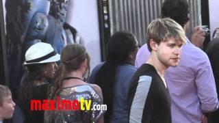 Chord Overstreet GLEE at REAL STEEL Los Angeles Premiere Arrivals [upl. by Maeve]