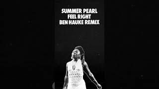 Ben Hauke 🤝 Summer Pearl – feel right remix out now music [upl. by Elyak]