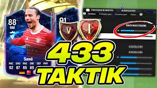 433 EA FC 24 TAKTIK 🥇 Beste OP Meta Taktik 433 4 [upl. by Lusty]