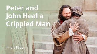 Acts 3  Peter and John Heal a Man Crippled Since Birth  The Bible [upl. by Roice]