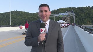 Wellsburg Bridge grand opening [upl. by Kenti]