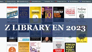 Z Library en 2023 Le nouveau Site [upl. by Akered]