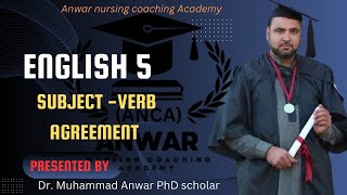 BSN KMU 5th SEMESTER ENGLISH 5 SUBJECTVERB AGREEMENT [upl. by Oiceladni471]