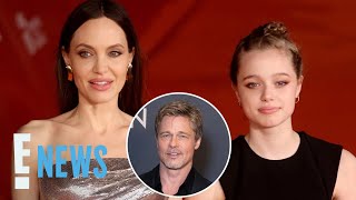 Angelina Jolie amp Brad Pitts Daughter Shiloh Takes Out Newspaper Notice to Drop quotPittquot  E News [upl. by Are]