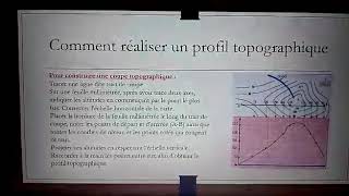 1AC biof comment réaliser un profil topographique [upl. by Enelrahs]