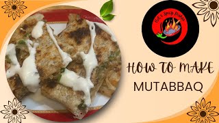 MUTABBAQ  SAUDI STREET FOOD  DELICIOUS amp TASTY [upl. by Boffa]