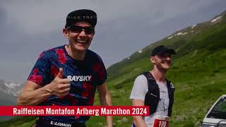 Raiffeisen Montafon Arlberg Marathon 2024  Vorarlberg [upl. by Luing719]