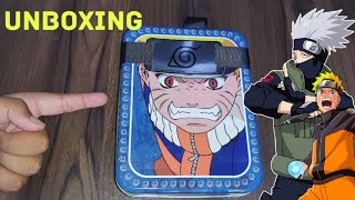 Topps Animax Naruto Cards Blaster Tin Unboxing In Hindi Must Watch [upl. by Cida404]