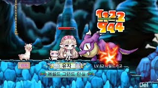 아르테일 메이플 55사수 와카팟 영상  MapleStory Lvl 55 Crossbowman Wild Kargo Party Play [upl. by Whall160]