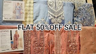 Ethnic Mid summer sale 2024 Flat 50 Off 😱 Ethnic sale Today [upl. by Uhn]