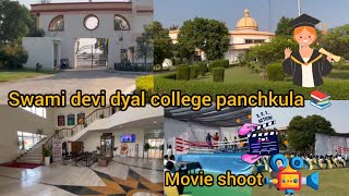 Swami Devi Dyal College Panchkula 📚 Tour And Movie Shoot In College 🎥 [upl. by Llenwad]