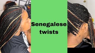 How to do senegalese twists look and learn [upl. by Irtimed]