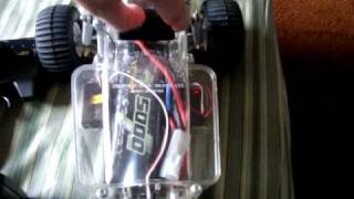 Tamiya Sand Scorcher RWRC servo mod and 72V 6 cell stick pack battery [upl. by Livingstone]