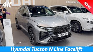 Hyundai Tucson N Line 2025 Review 4K  Facelift Exterior  Interior HEV [upl. by Nert]