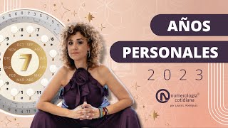 TU AÑO PERSONAL PARA EL 2023 SEGÚN LA NUMEROLOGÍA por Laura L Rodríguez [upl. by Marder]