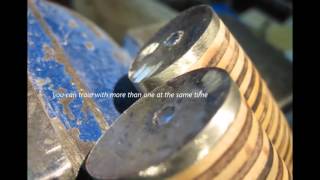 How to peen hammer peening in knife making by thetopicala [upl. by Airebma952]