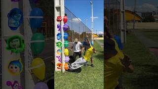 Kick challenge Parkour Inside Out version 🎈🤣 shorts parkour divertidamente2 [upl. by Annaik]