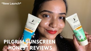 New Launch Pilgrim sunscreens honest reviews newlaunch pilgrim [upl. by Eltsyek]