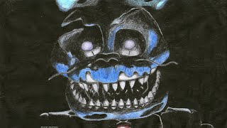 Speed Art  FNaF 4 Nightmare Bonnie [upl. by Eerual]