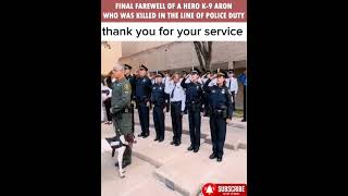 police k9officer doglover dog love animals dogowner pets petowner k9handler animallover [upl. by Lyle]