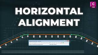 Creating a Road in Civil 3D  Horizontal Alignment Part 1 [upl. by Rafaellle495]