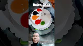 Balon di cake shorts remix cake newcakedecoration cakedecorating ranjaycakechef [upl. by Meensat414]