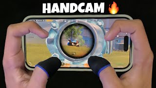 Best HANDCAM 4 Finger  Gyroscope  iPhone 14 Pro ❤️ PUBG Mobile [upl. by Nysa]