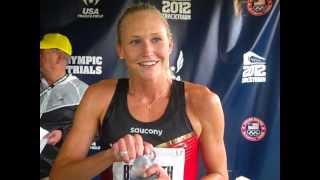 Molly Beckwith After 2012 Olympic Trials 800m Round 1 [upl. by Hakaber963]