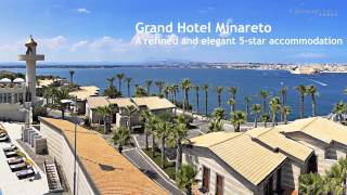 Grand Hotel Minareto  Luxury Hotel in Syracuse Sicily [upl. by Neo295]