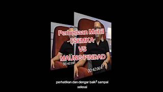 Perbedaan Mobil ESEMKA VS MOUNTING Pidad dengar baik2 fypviral maongpindad jokowiparabowo [upl. by Torrell]