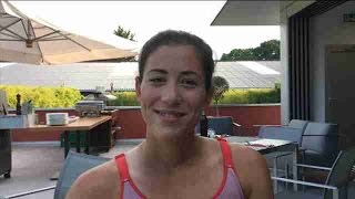 Garbiñe Muguruza quotDesde la final de 2015 me hace ilusión jugar en Wimbledonquot [upl. by Nylhsa679]