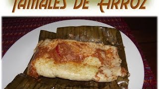 Receta Tamales de Arroz Guatemala [upl. by Aitram]