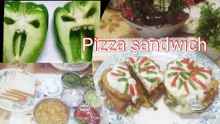 Pizza sandwich banane ki recipe by family ka kitchen sandwich pizza pizza sandwich [upl. by Nnyllaf197]