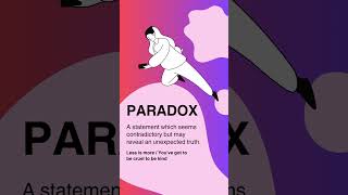 What is Paradox in English Literature 🤔 paradox figureofspeech [upl. by Ramalahs432]