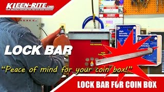 Peace of Mind For Your Car Wash Coin Box Lock Bar [upl. by Laerol50]