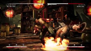 MKX  Bo Rai Cho Dragon Breath 91 Meterless Setup Stopping Wakeups [upl. by Uchish403]