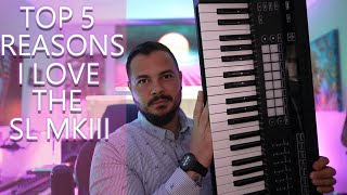 Novation SL MKIII Review Top 5 Reasons to Love this Midi Controller 61SL MK3  49SL MK3 [upl. by Eada591]