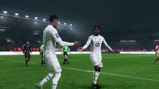 Gameplay FC 24  AS Monaco  LOSC Lille  Ligue 1  20242025 [upl. by Magdalen888]