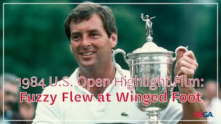 1984 US Open Highlight Film quotFuzzy Flew at Winged Footquot [upl. by Aminta697]