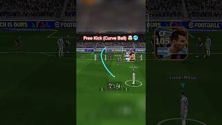 Free Kick Curve Ball 🥶🐐🔥 efootball efootball2025 shorts shortsfeed gaming gameplay [upl. by Drofnas]